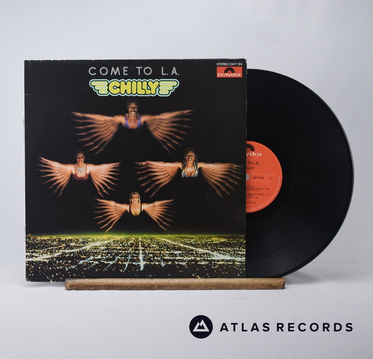 Chilly Come To L.A. LP Vinyl Record - Front Cover & Record