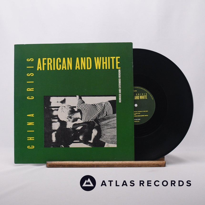 China Crisis African And White 12" Vinyl Record - Front Cover & Record