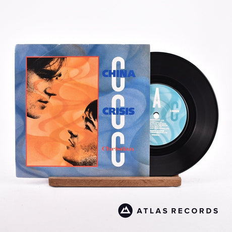 China Crisis Christian 7" Vinyl Record - Front Cover & Record