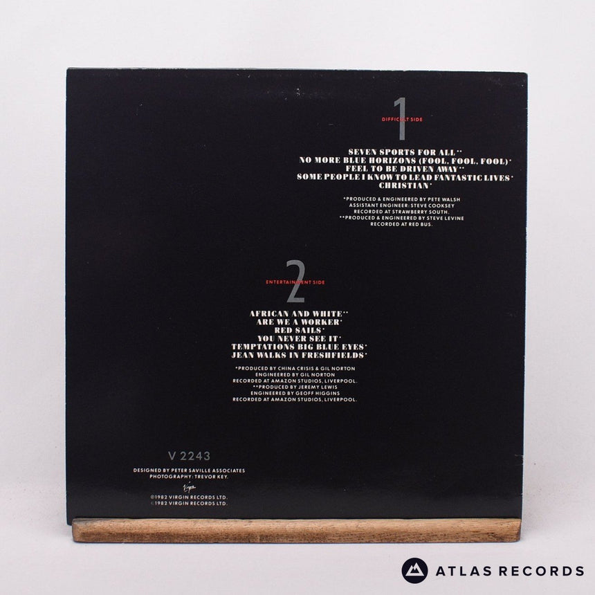 China Crisis - Difficult Shapes & Passive Rhythms - Some People Think - LP Vinyl