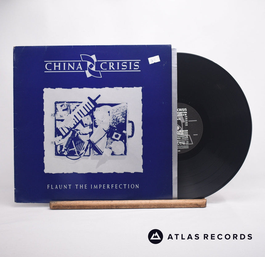 China Crisis Flaunt The Imperfection LP Vinyl Record - Front Cover & Record