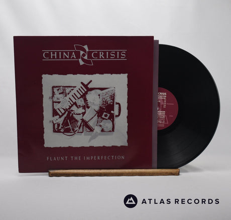 China Crisis Flaunt The Imperfection LP Vinyl Record - Front Cover & Record