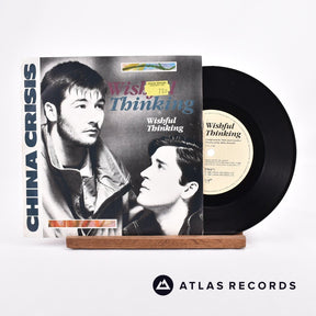 China Crisis Wishful Thinking 7" Vinyl Record - Front Cover & Record