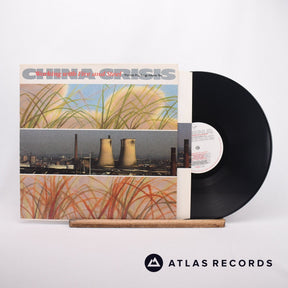 China Crisis Working With Fire And Steel LP Vinyl Record - Front Cover & Record