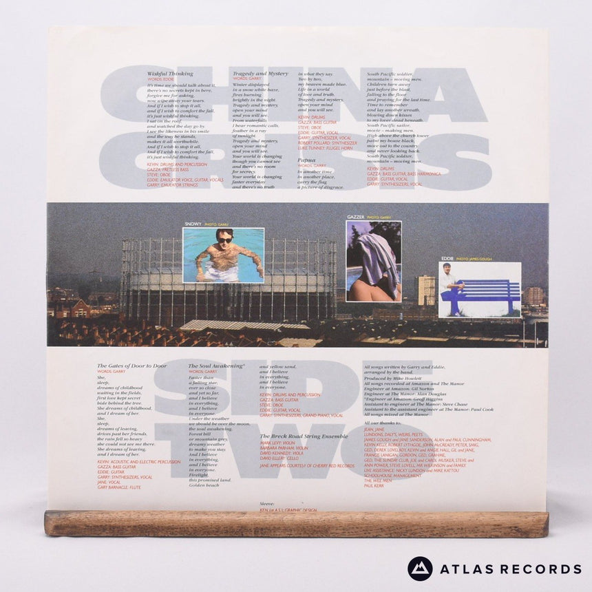 China Crisis - Working With Fire And Steel - LP Vinyl Record - EX/VG+