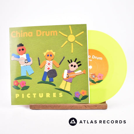 China Drum Pictures 7" Vinyl Record - Front Cover & Record
