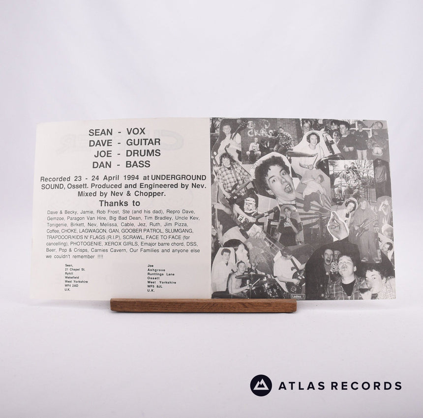 Chopper - Said And Done - Limited Edition Gatefold 7" EP Vinyl Record - EX/EX