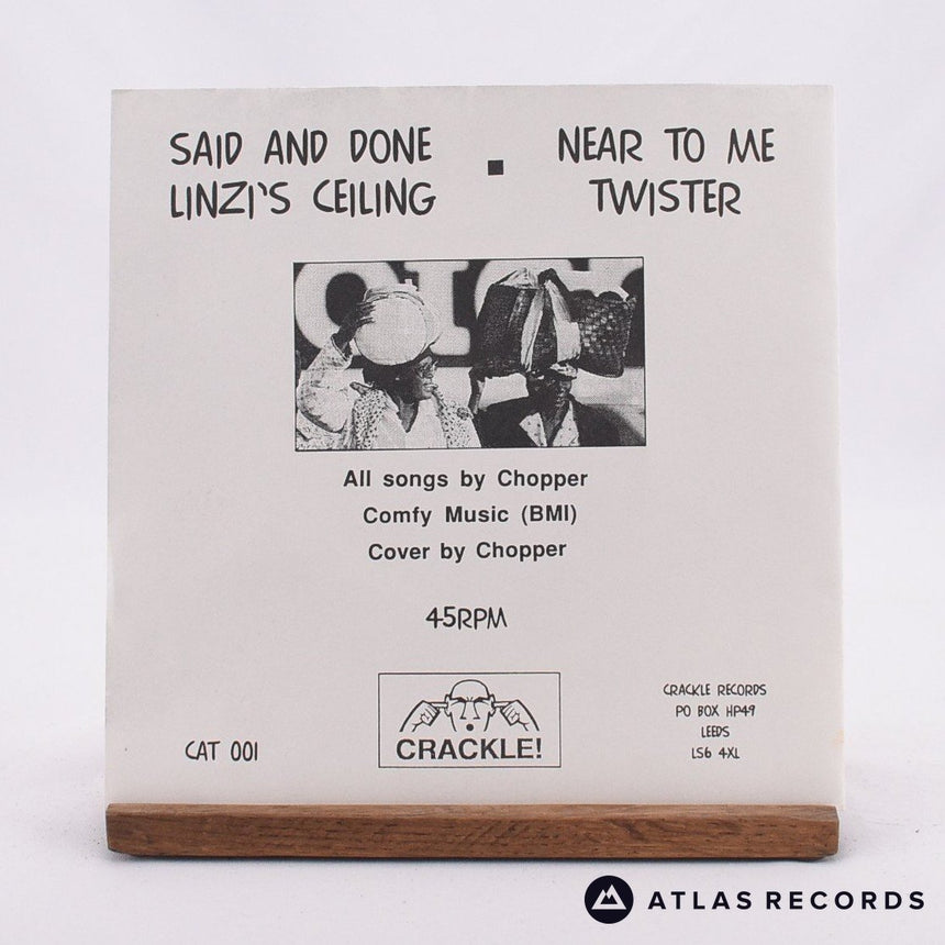 Chopper - Said And Done - Limited Edition Gatefold 7" EP Vinyl Record - EX/EX