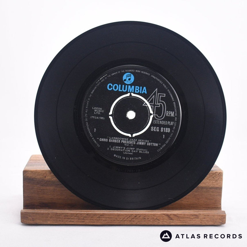Chris Barber - Chris Barber Presents Jimmy Cotton - 2 - 7" EP Vinyl Record - VG+/VG+