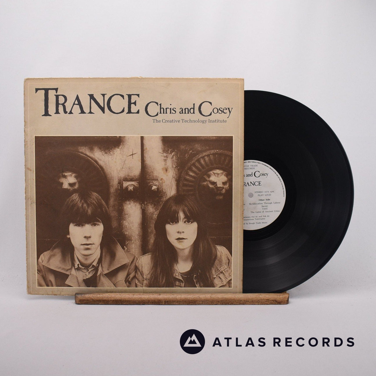 Chris & Cosey Trance LP Vinyl Record - Front Cover & Record
