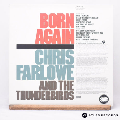 Chris Farlowe & The Thunderbirds - Born Again - LP Vinyl Record - EX/EX