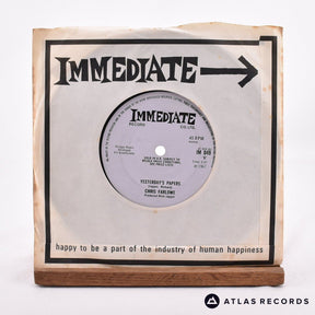 Chris Farlowe Yesterday's Papers 7" Vinyl Record - In Sleeve