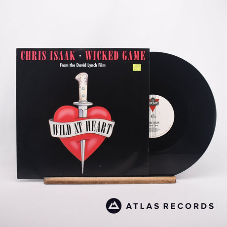 Chris Isaak Wicked Game 12" Vinyl Record - Front Cover & Record