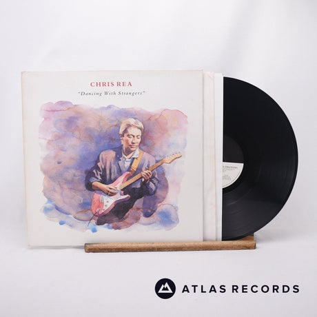 Chris Rea Dancing With Strangers LP Vinyl Record - Front Cover & Record