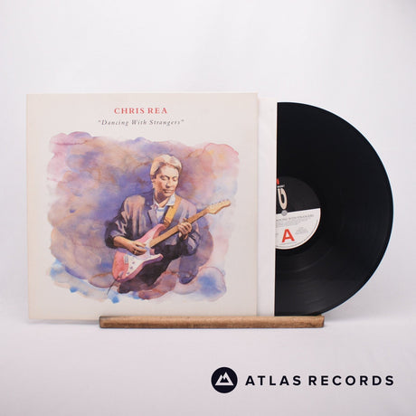 Chris Rea Dancing With Strangers LP Vinyl Record - Front Cover & Record