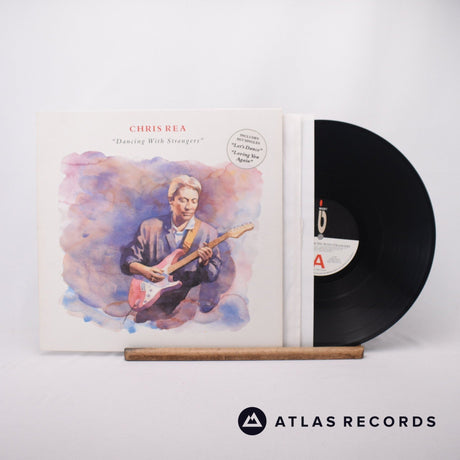 Chris Rea Dancing With Strangers LP Vinyl Record - Front Cover & Record