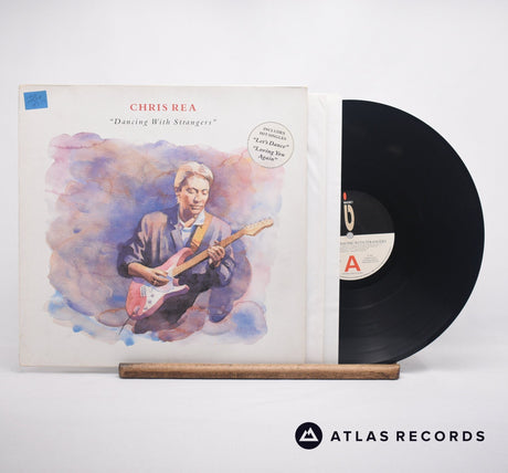 Chris Rea Dancing With Strangers LP Vinyl Record - Front Cover & Record