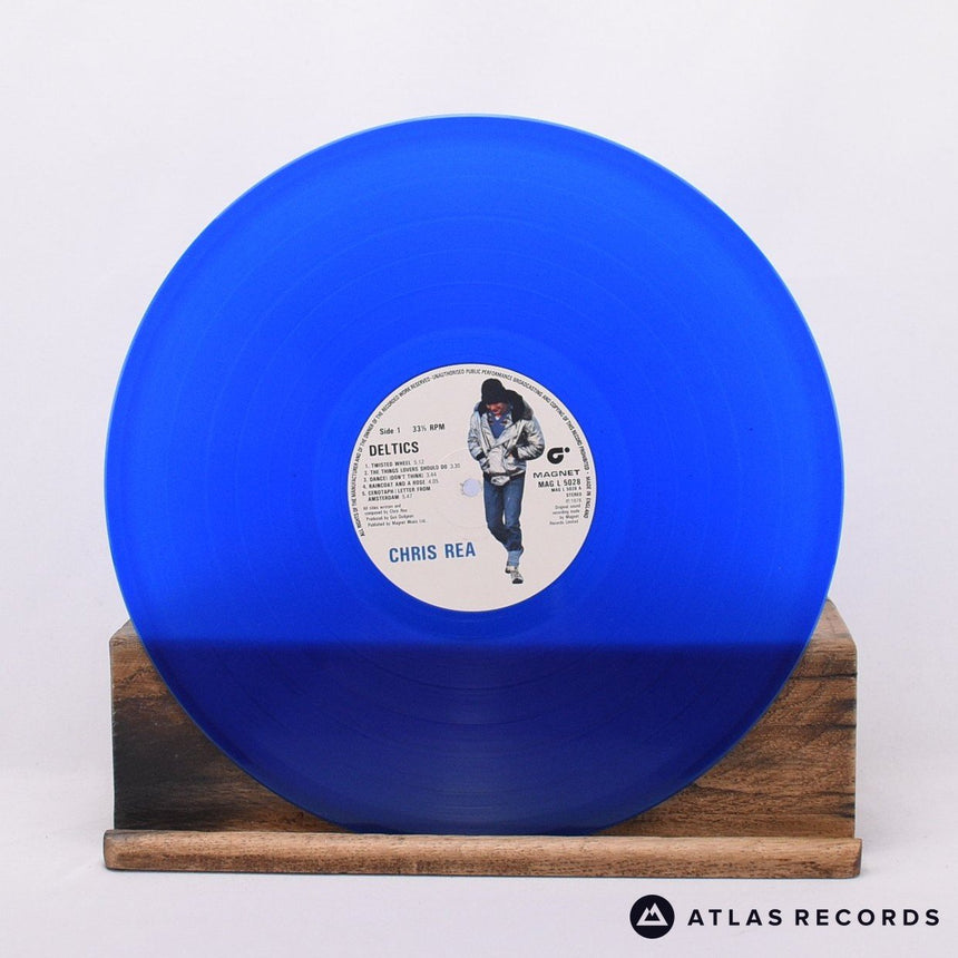 Chris Rea - Deltics - Blue Limited Edition LP Vinyl Record - EX/EX