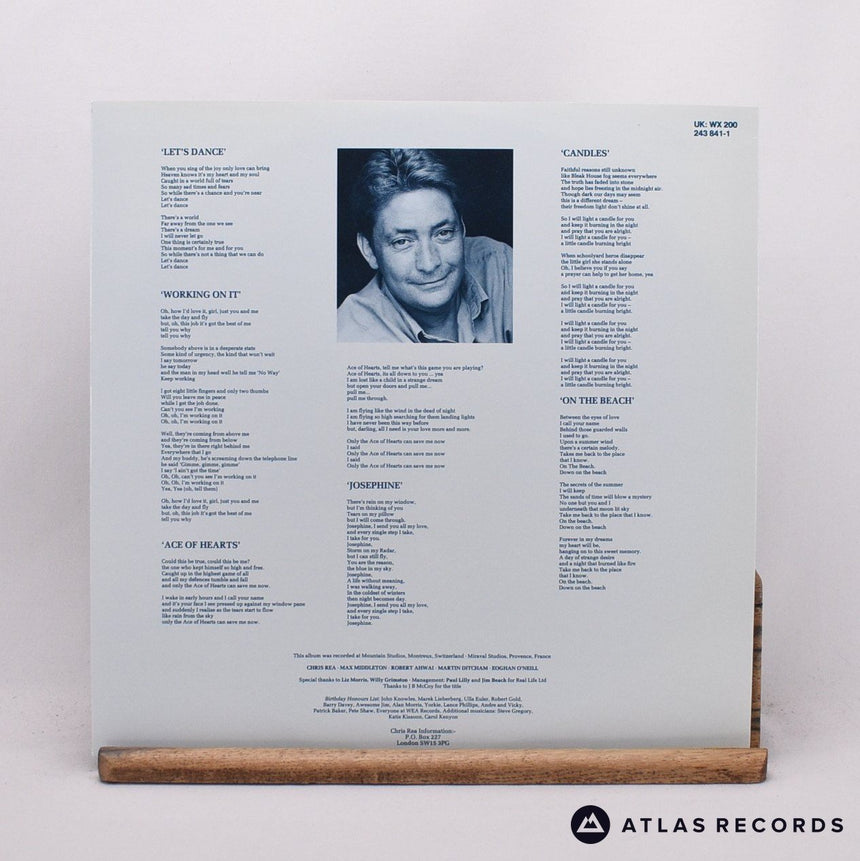 Chris Rea - New Light Through Old Windows - LP Vinyl Record - EX/EX