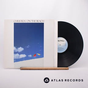 Chris Rea On The Beach LP Vinyl Record - Front Cover & Record