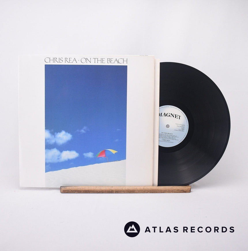 Chris Rea On The Beach LP Vinyl Record - Front Cover & Record