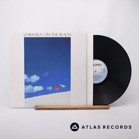 Chris Rea On The Beach LP Vinyl Record - Front Cover & Record