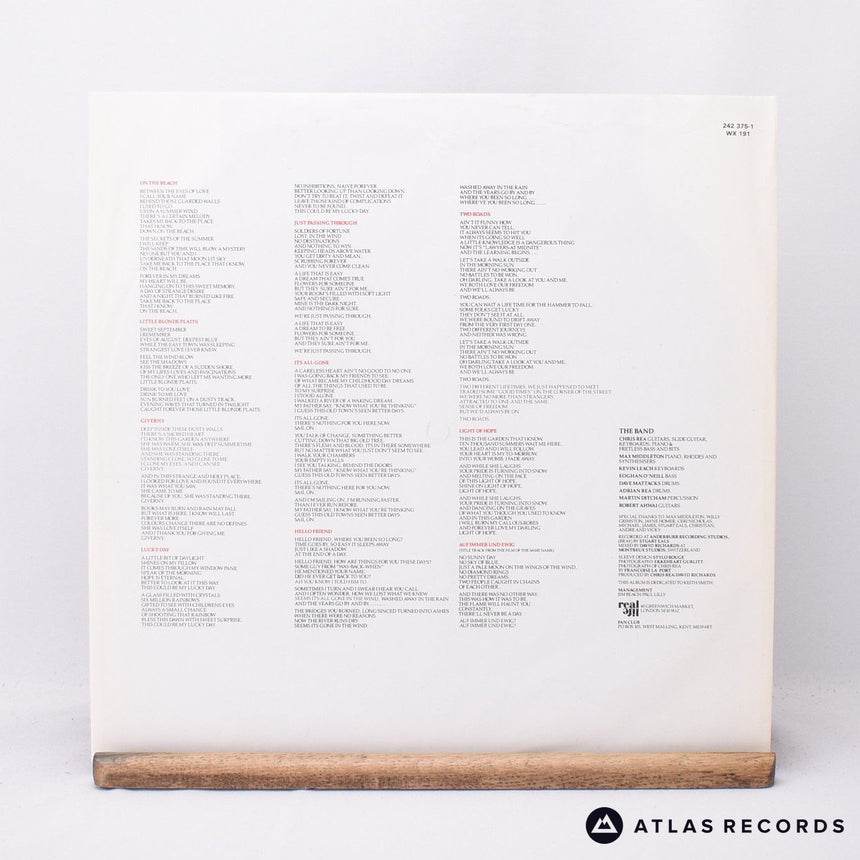 Chris Rea - On The Beach - LP Vinyl Record - EX/EX