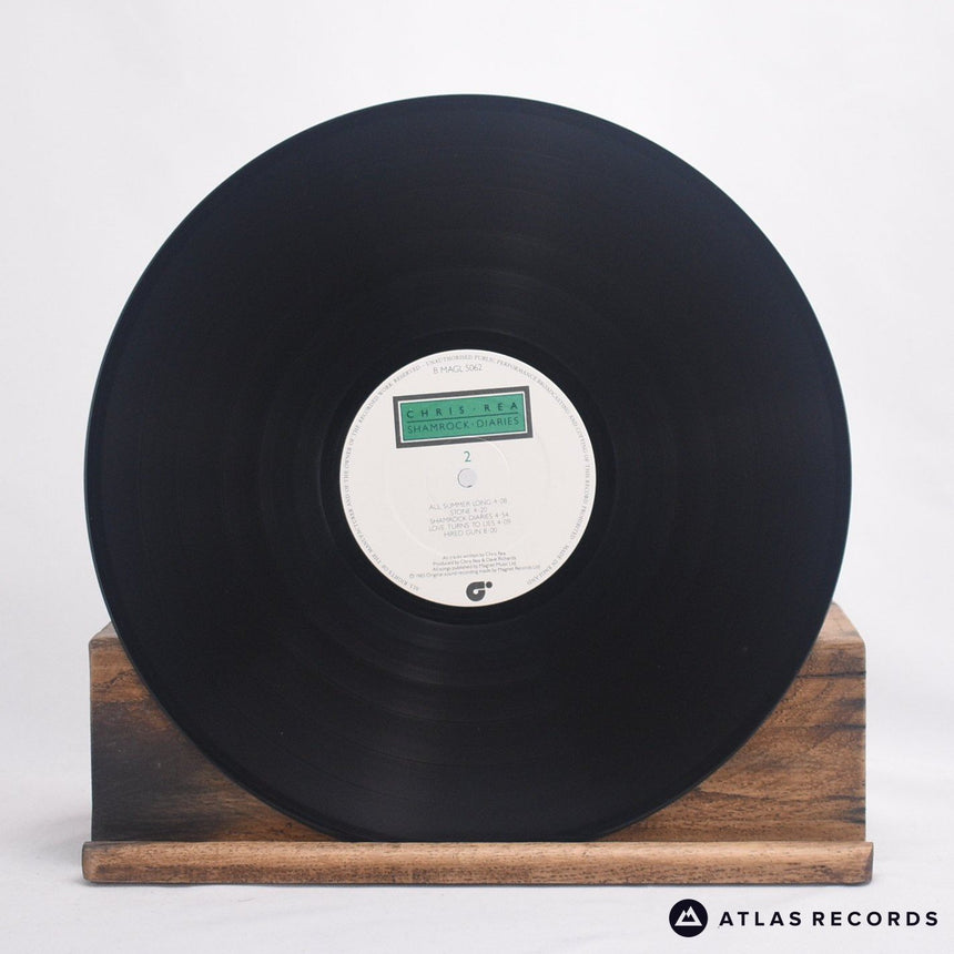 Chris Rea - Shamrock Diaries - Embossed Sleeve LP Vinyl Record - VG+/EX