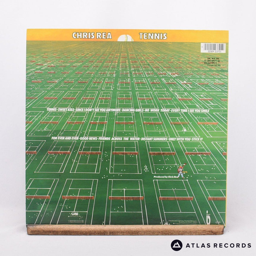 Chris Rea - Tennis - Reissue LP Vinyl Record - EX/VG+