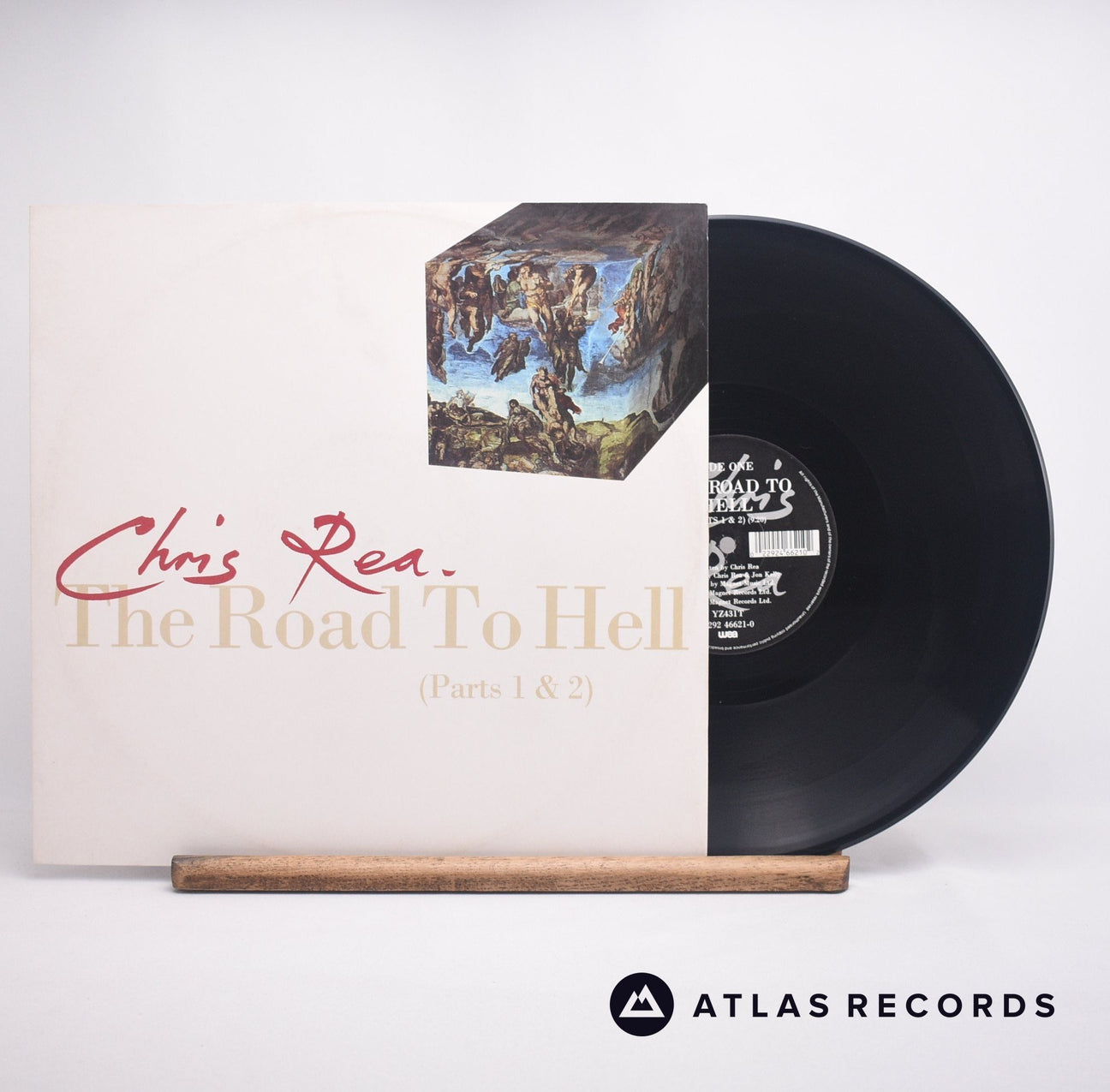 Chris Rea The Road To Hell 12" Vinyl Record - Front Cover & Record