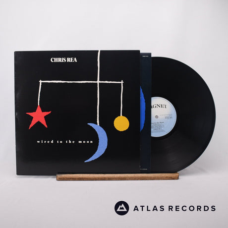 Chris Rea Wired To The Moon LP Vinyl Record - Front Cover & Record