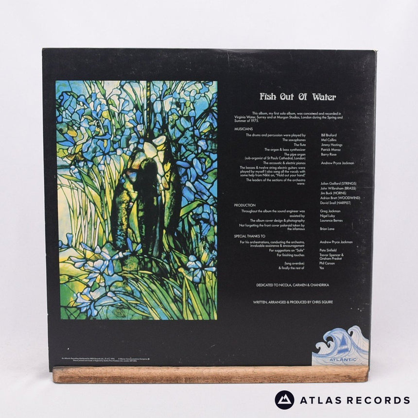 Chris Squire - Fish Out Of Water - Poster Gatefold Arun LP Vinyl Record - VG+/EX