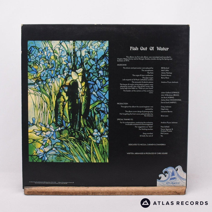 Chris Squire - Fish Out Of Water - Gatefold A2 B2 LP Vinyl Record - VG+/VG+