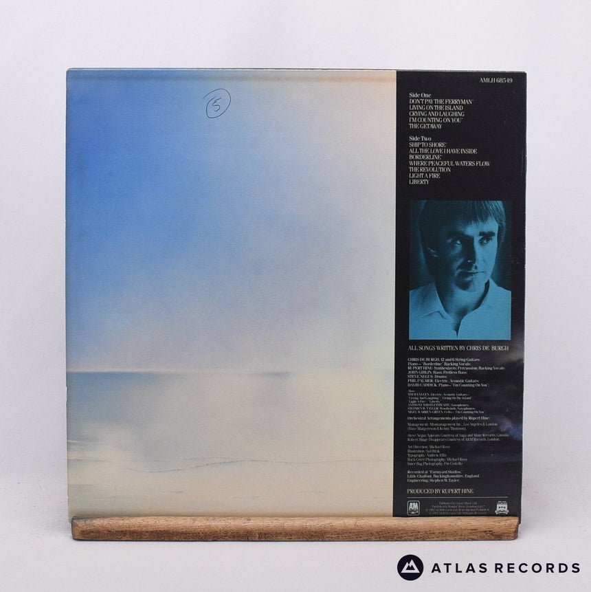 Chris de Burgh - The Getaway - LP Vinyl Record - EX/EX