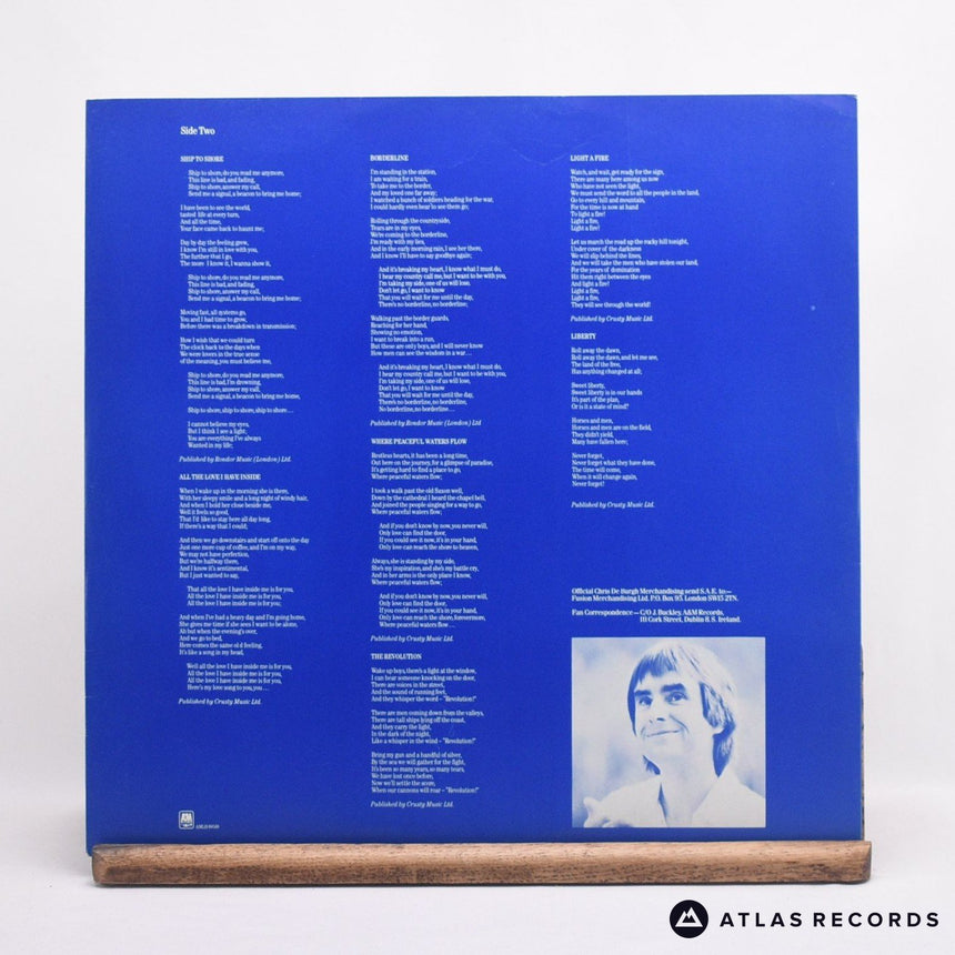 Chris de Burgh - The Getaway - LP Vinyl Record - VG+/EX