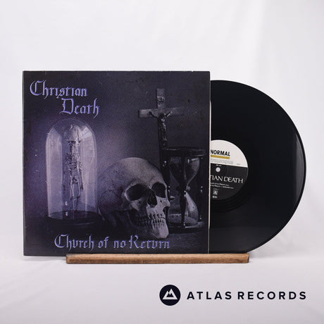 Christian Death Church Of No Return 12" Vinyl Record - Front Cover & Record