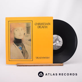 Christian Death Deathwish LP Vinyl Record - Front Cover & Record