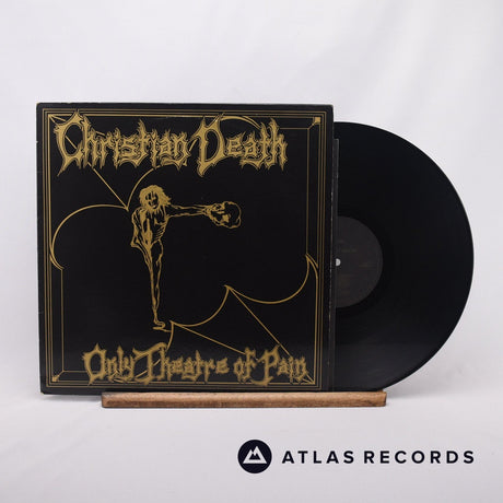 Christian Death Only Theatre Of Pain LP Vinyl Record - Front Cover & Record