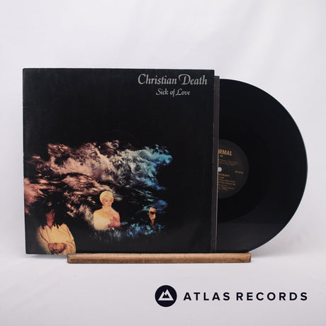 Christian Death Sick Of Love 12" Vinyl Record - Front Cover & Record