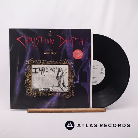 Christian Death We Fall Like Love 12" Vinyl Record - Front Cover & Record