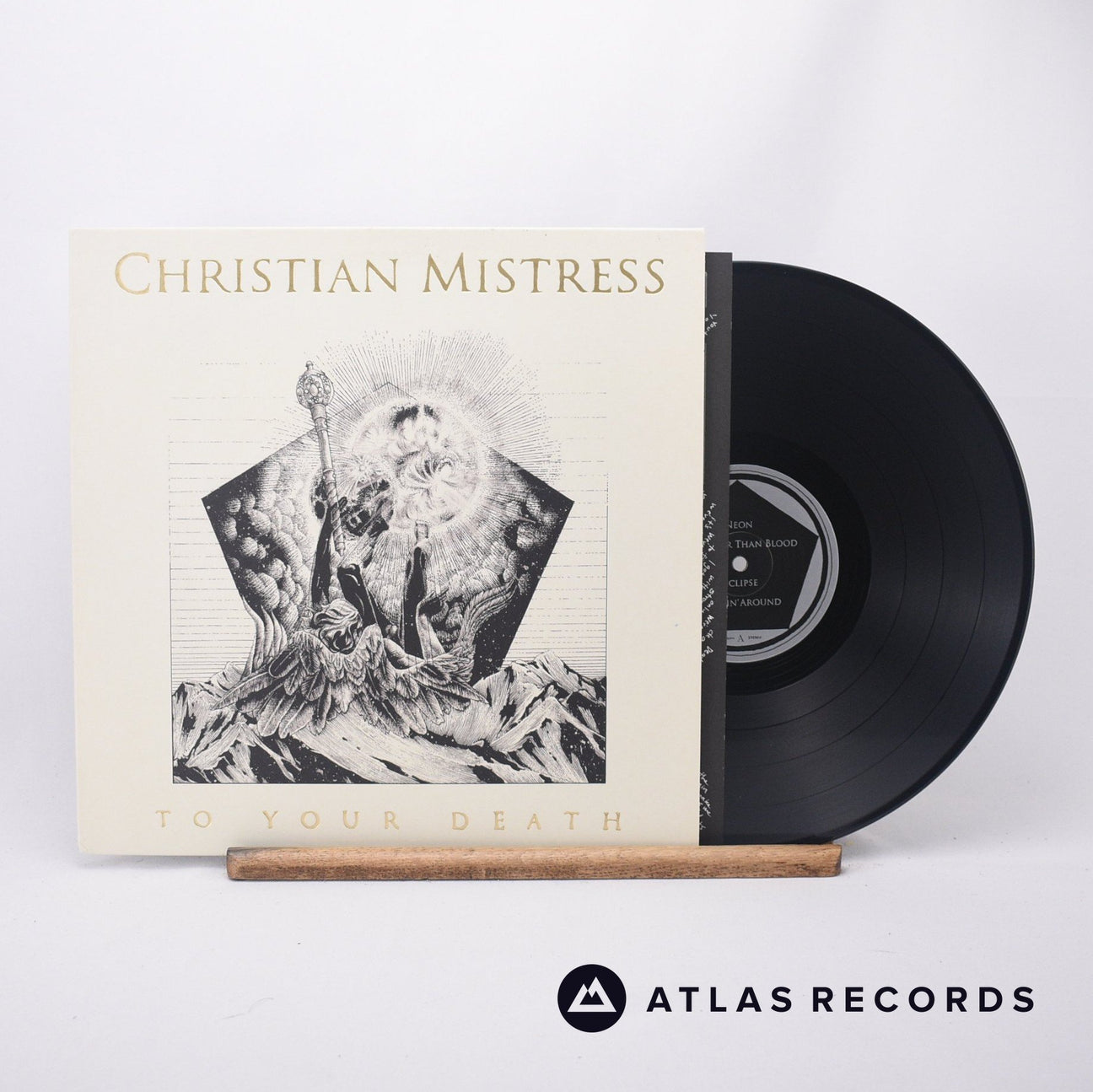 Christian Mistress To Your Death LP Vinyl Record - Front Cover & Record