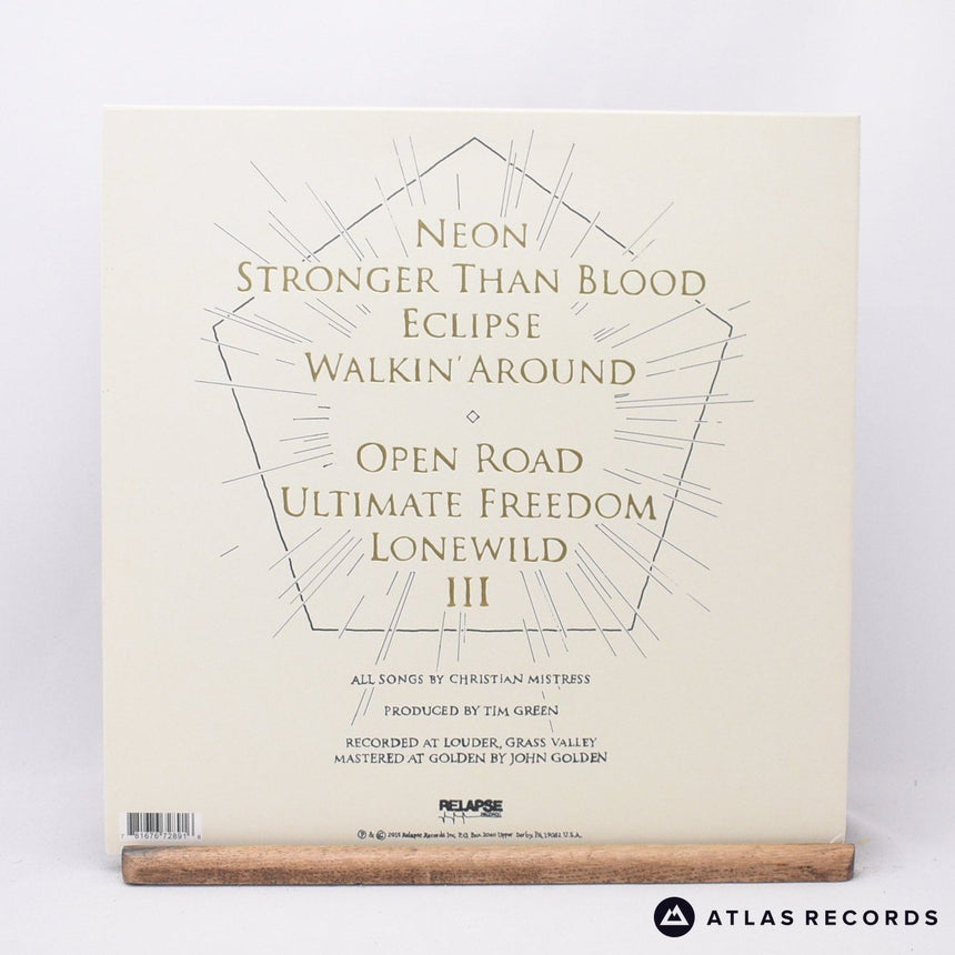 Christian Mistress - To Your Death - Insert LP Vinyl Record - EX/EX