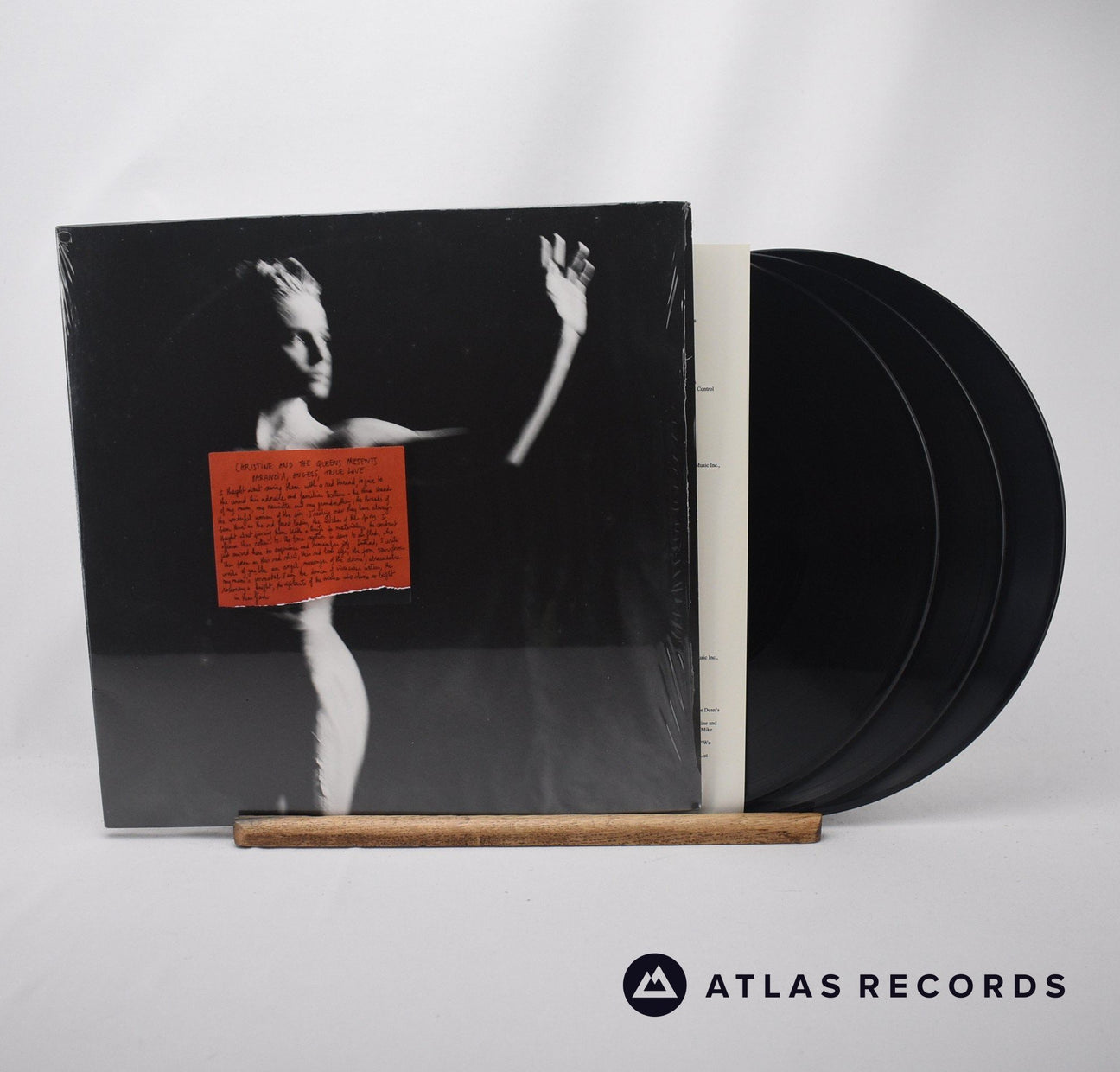 Christine And The Queens Paranoïa, Angels, True Love 3 x LP Vinyl Record - Front Cover & Record