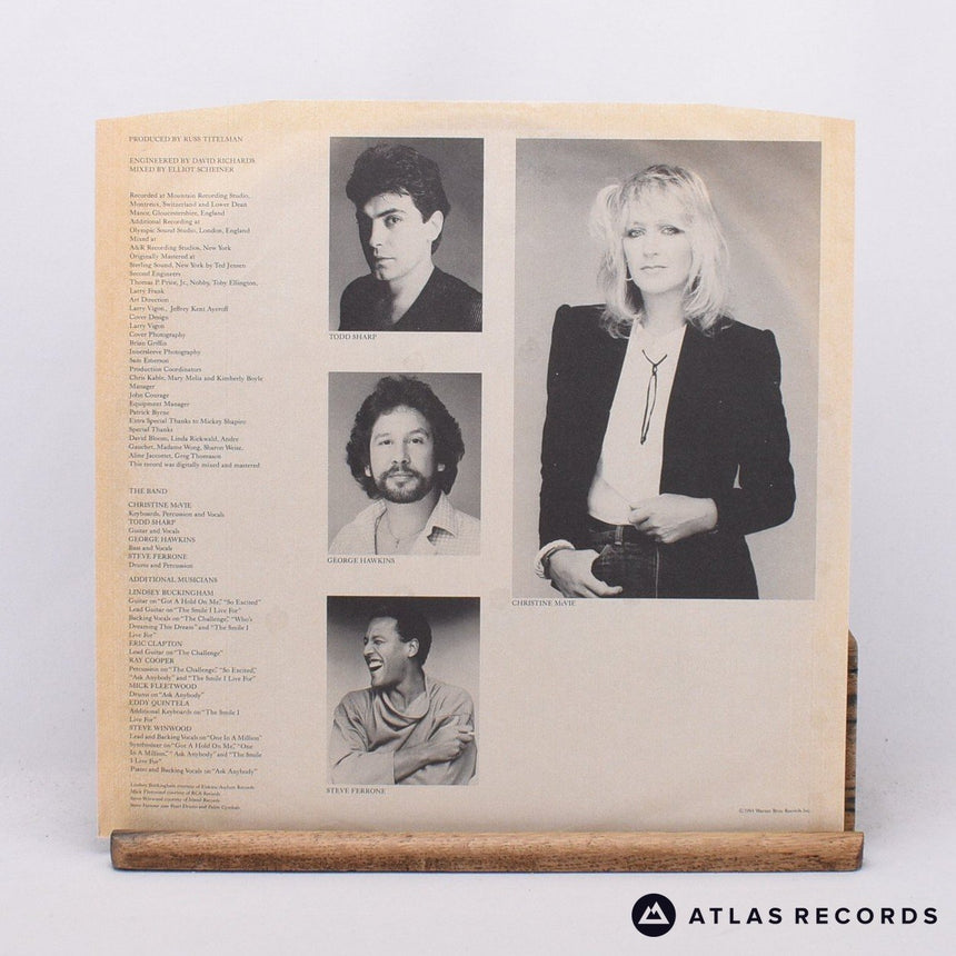 Christine McVie - Christine McVie - LP Vinyl Record - EX/NM