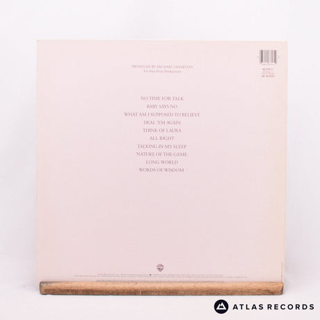 Christopher Cross - Another Page - Lyric Sheet LP Vinyl Record - EX/EX