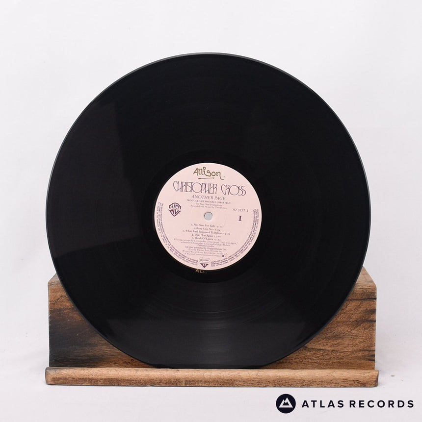 Christopher Cross - Another Page - LP Vinyl Record - EX/VG+