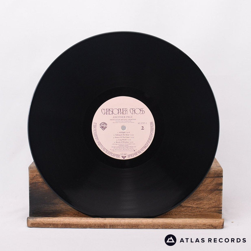 Christopher Cross - Another Page - LP Vinyl Record - EX/VG+