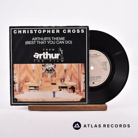 Christopher Cross Arthur's Theme 7" Vinyl Record - Front Cover & Record