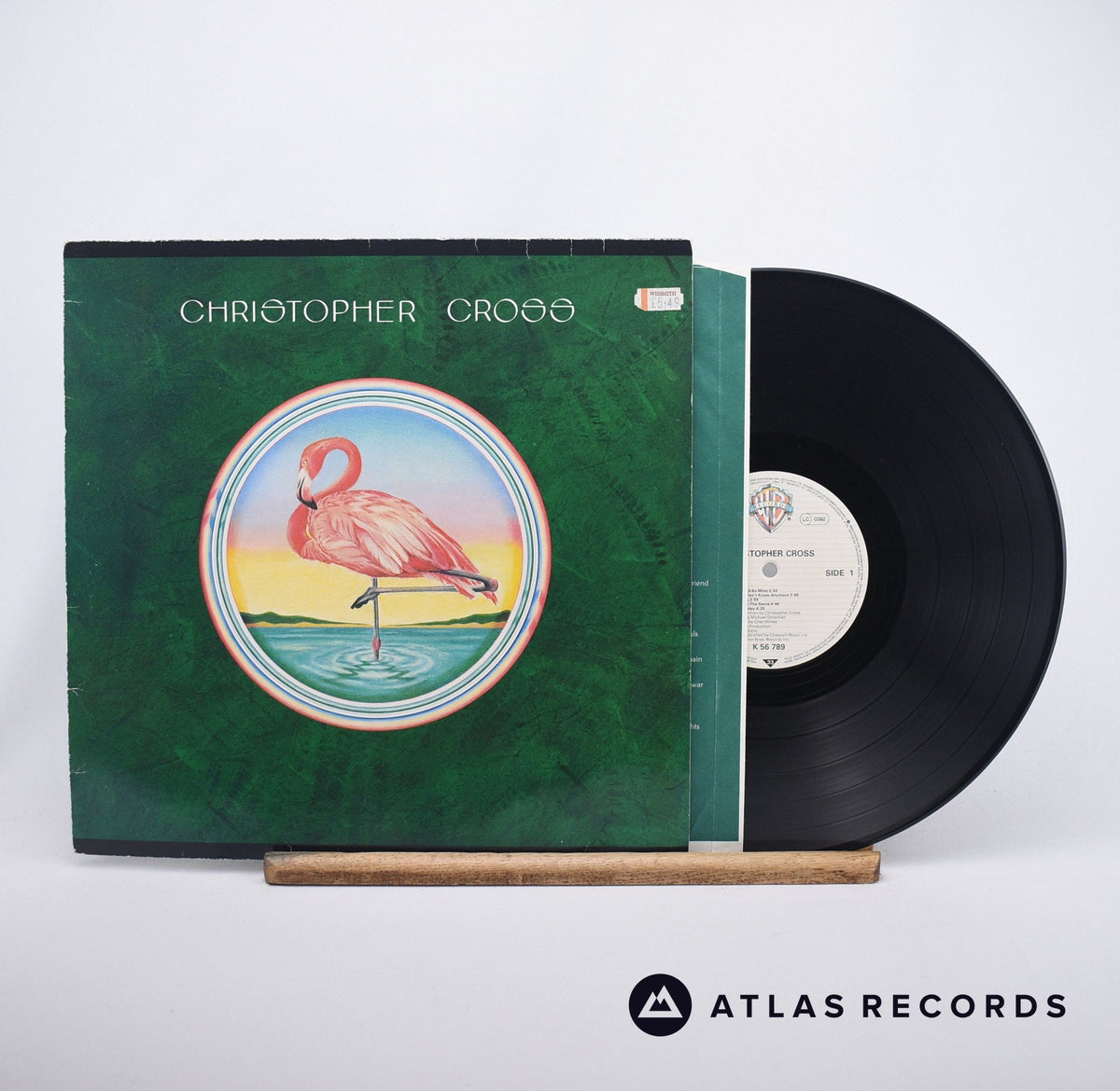 Christopher Cross Christopher Cross LP Vinyl Record - Front Cover & Record