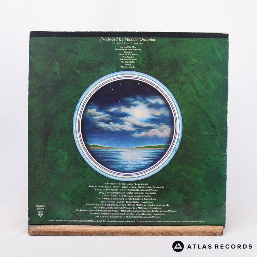 Christopher Cross - Christopher Cross - Strawberry LP Vinyl Record - VG+/EX